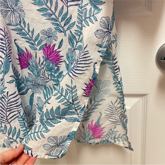 Roberta Roller Rabbit Pattern Cover Up SZ XS - Picture 7 of 7